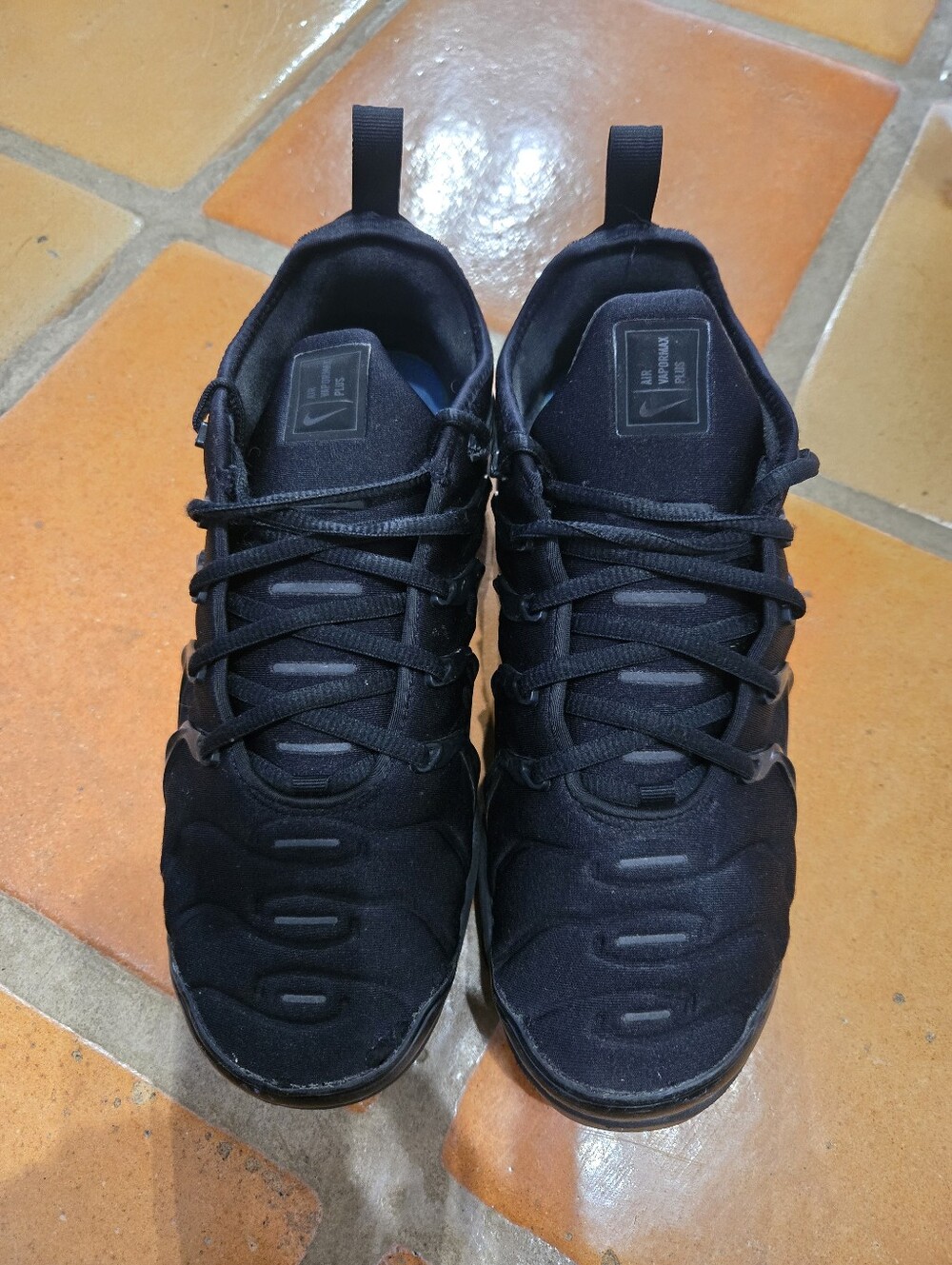 Women's Black Nike Air VaporMax Plus